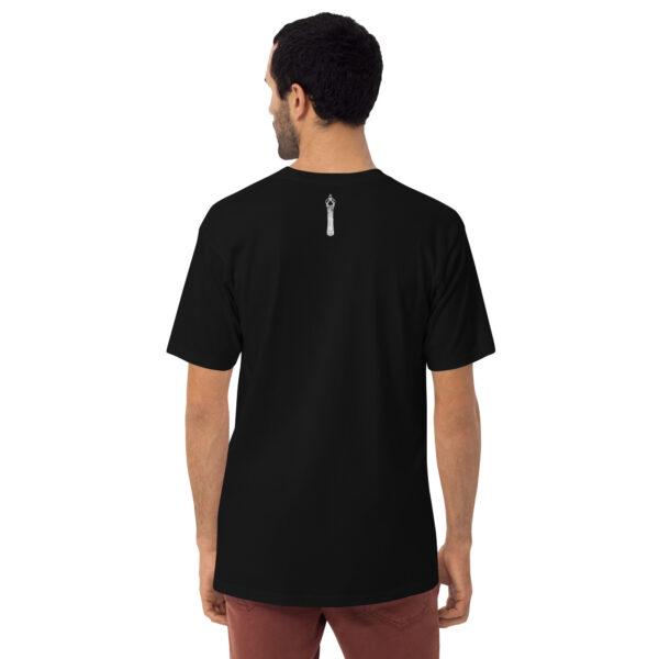 Nerf Herder's The Men’s Premium Heavyweight T-Shirt w/ Cat's Paw - Image 2