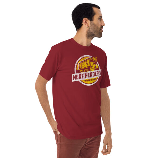 Nerf Herder's The Men’s Premium Heavyweight T-Shirt - Image 6