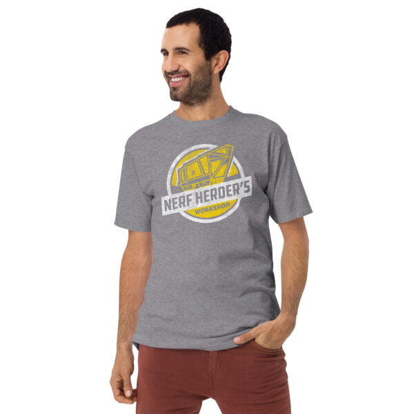 Nerf Herder's The Men’s Premium Heavyweight T-Shirt - Image 7