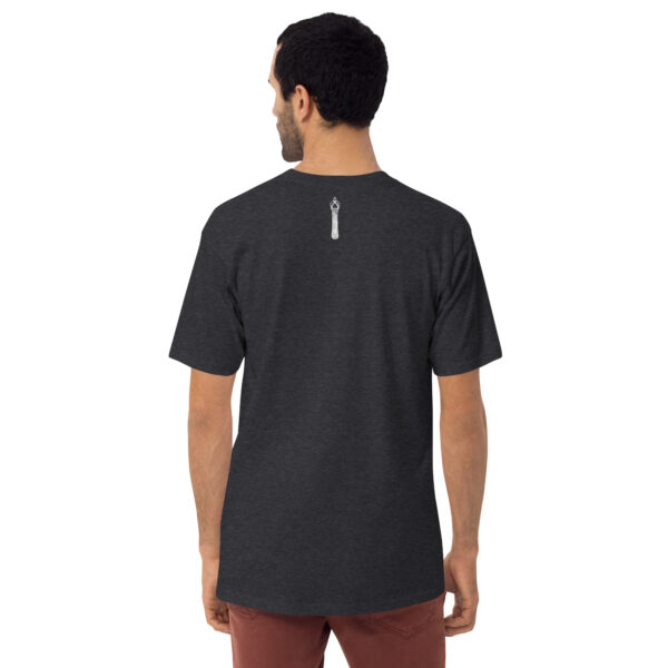 Nerf Herder's The Men’s Premium Heavyweight T-Shirt w/ Cat's Paw - Image 4