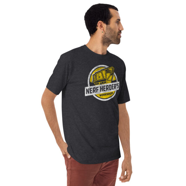 Nerf Herder's The Men’s Premium Heavyweight T-Shirt - Image 4